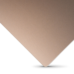 可定制的轻量级鲜艳色彩喷砂阳极氧化铝板