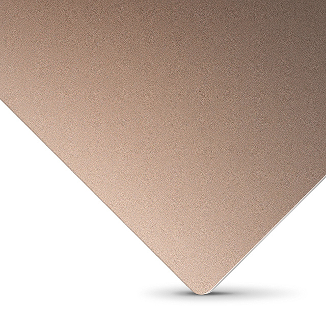 可定制的轻量级鲜艳色彩喷砂阳极氧化铝板